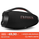 Caixa de Som AIWA Boombox Plus Bluetooth IP66 AWS-BBS-01B AIWA