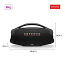 Caixa de Som AIWA Boombox Plus Bluetooth IP66 AWS-BBS-01B AIWA